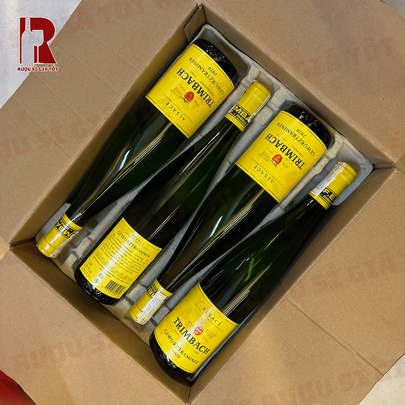 Mua Rượu Vang Pháp Trắng Trimbach Gewurztraminer Alsace Chính Hãng