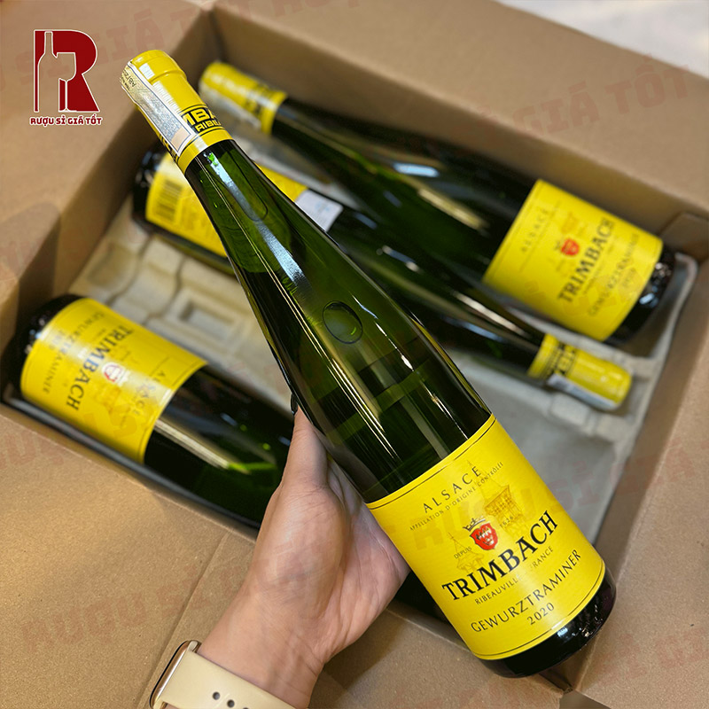 Thưởng Thức Rượu Vang Pháp Trắng Trimbach Gewurztraminer Alsace