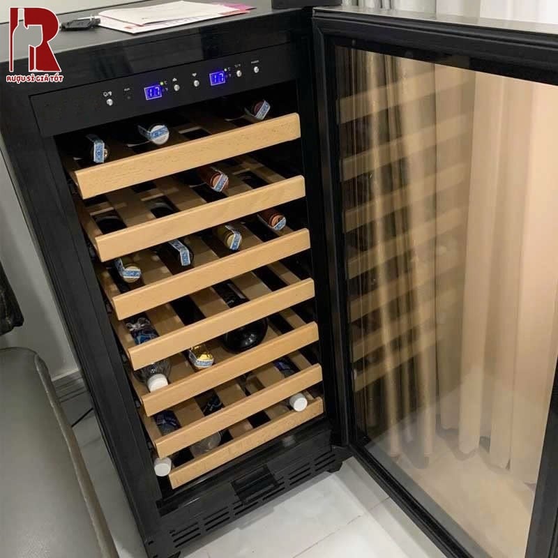 Tủ Rượu Vang Dunavox DX-94.270SDSK.VN Wine Cooler Giá Bao Nhiêu?