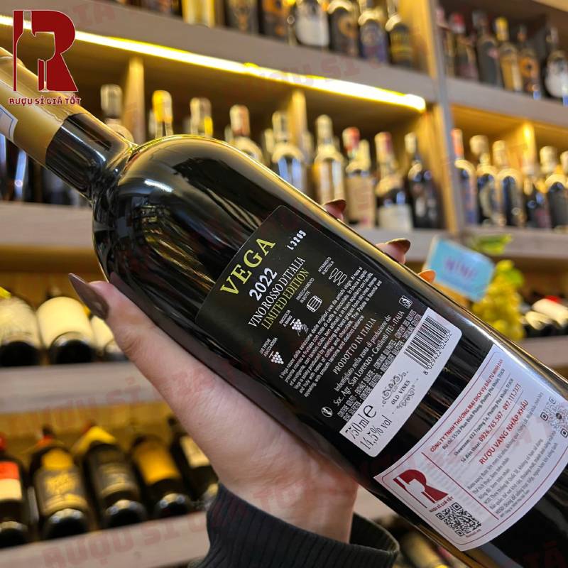 Vang Ý Đỏ Vega Vino Rosso Limited Edition
