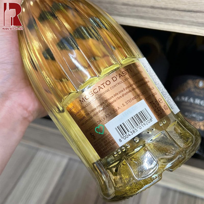 Rượu Vang Ý Ngọt Villa Jolanda Moscato D'Asti nhập khẩu giá rẻ chính hãng