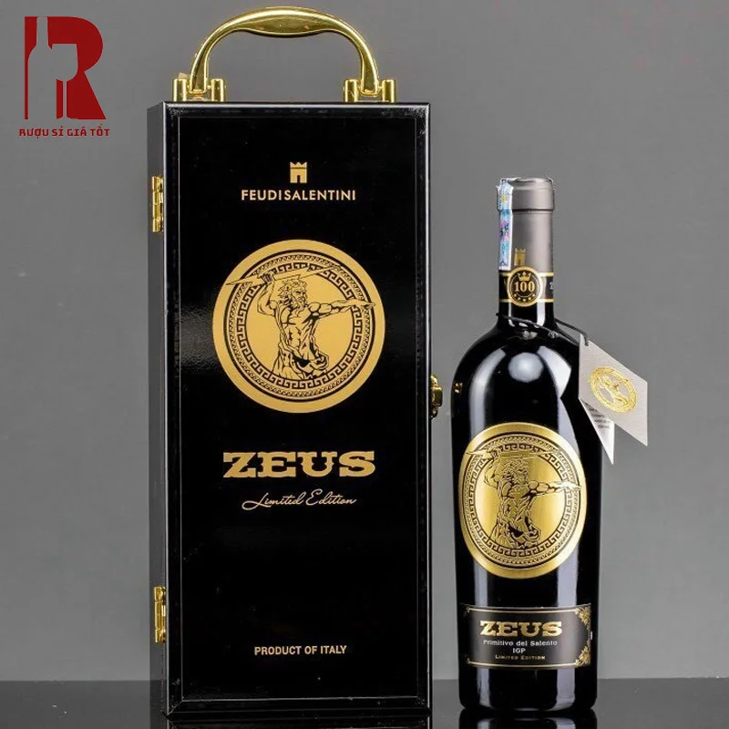 Rượu vang Zeus Primitivo Del Salento chính hãng