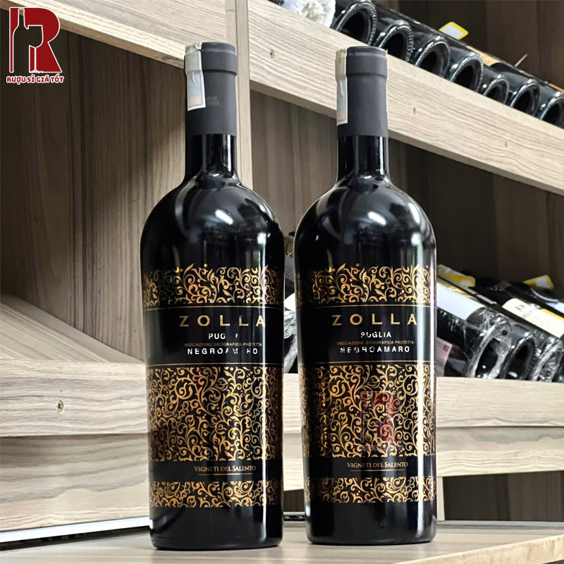 Rượu Vang Ý Đỏ Zolla Negroamaro nhập khẩu