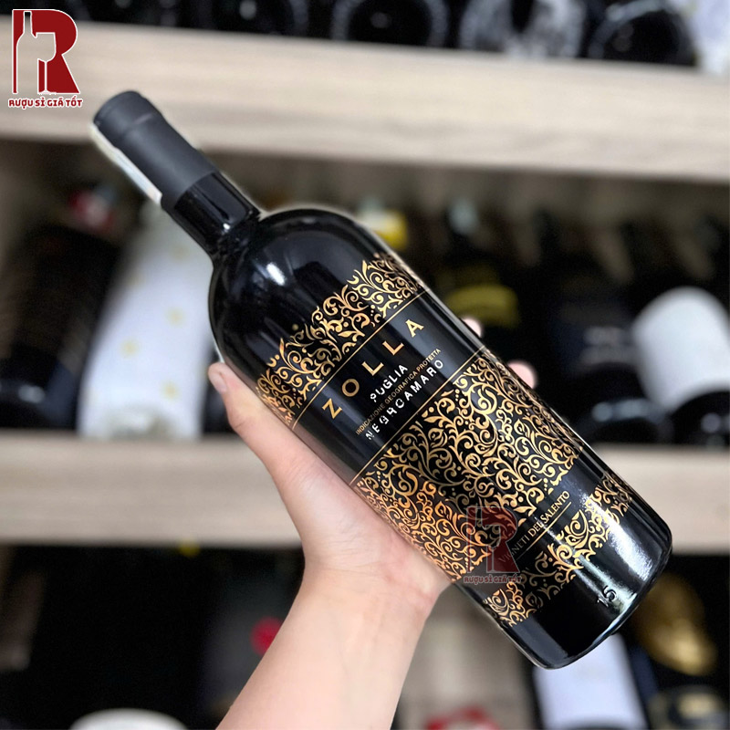 Rượu Vang Ý Đỏ Zolla Negroamaro nhập khẩu giá rẻ