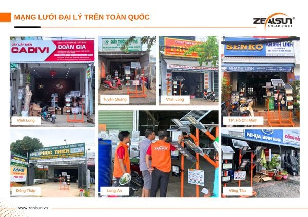 He thong dai ly cua Zealsun tren toan quoc