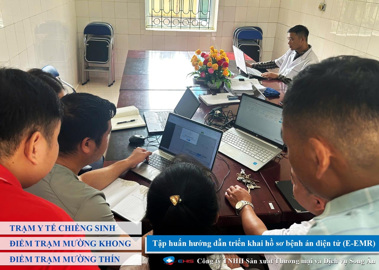 Hướng dẫn cán bộ y tế thao tác trên hệ thống bệnh án điện tử E-EMR