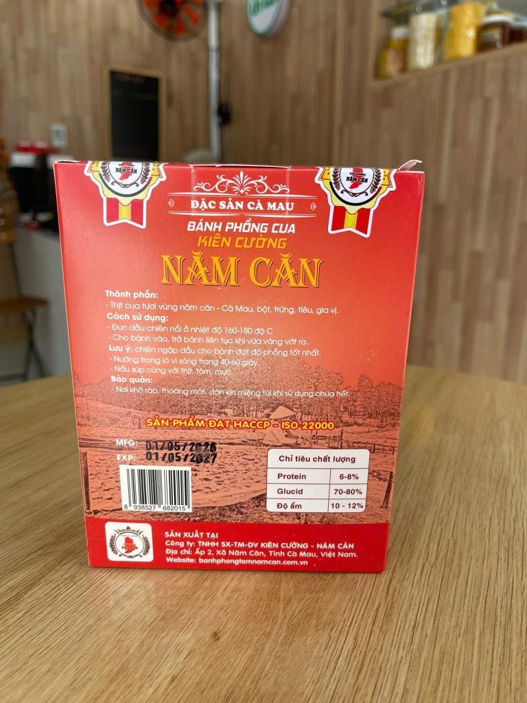Bánh Phồng Cua Năm Căn