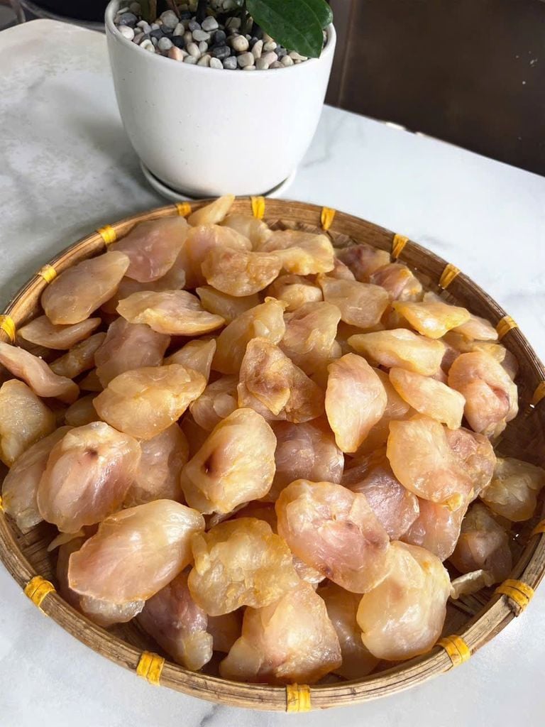 Khô gò má cá lóc đã tách xương