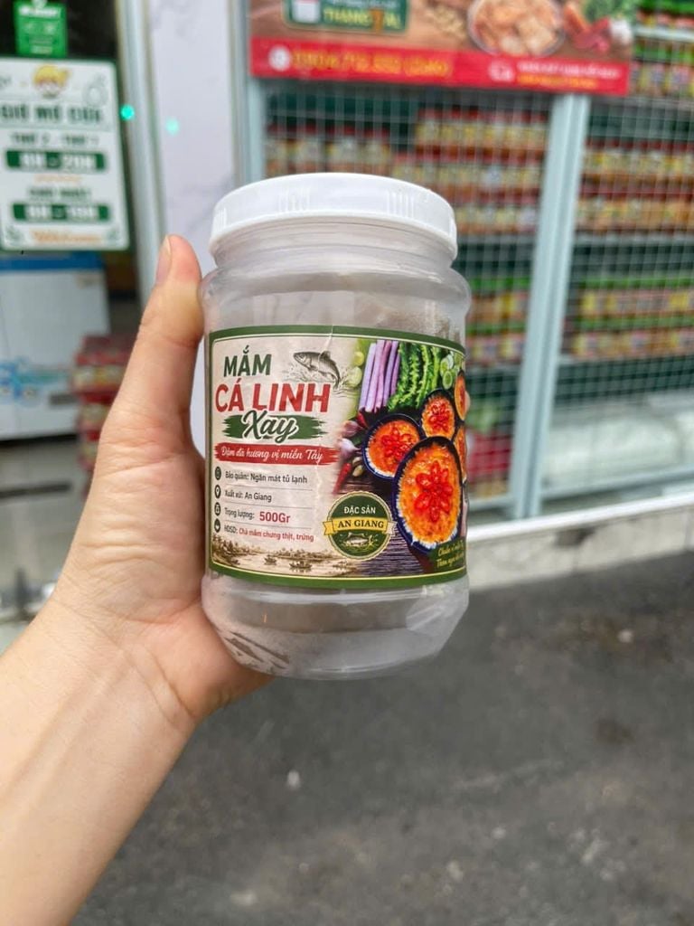 Mắm Cá Linh Xay
