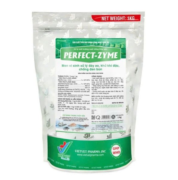 PERFECT-ZYME – Men vi sinh xử lý đáy ao hiệu quả