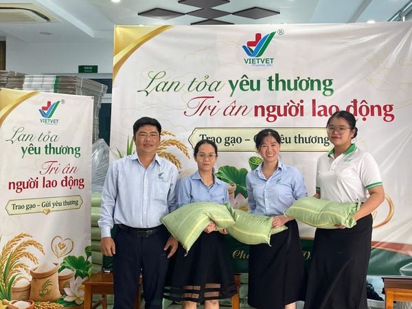 Vietvet Pharma Showing Appreciation to Workers – Recognizing Their Contributions