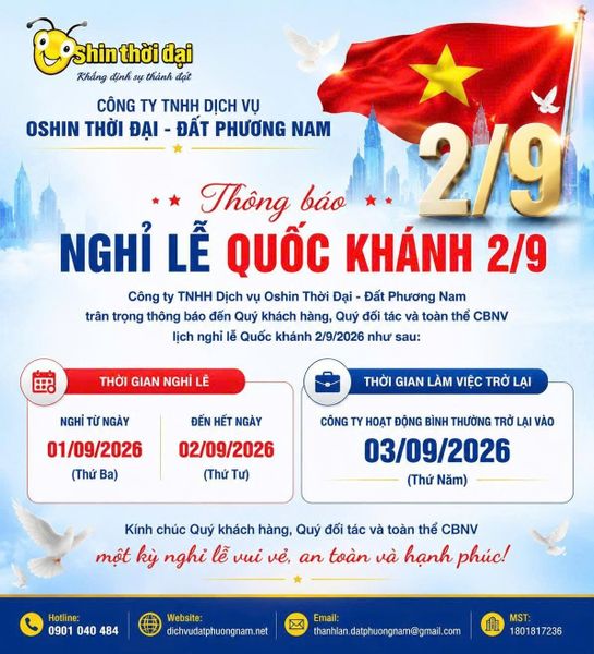 nghỉ lễ Quốc Khánh