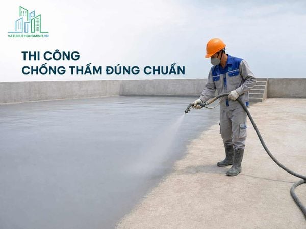 Tiêu chuẩn vật liệu chống thấm gốc xi măng