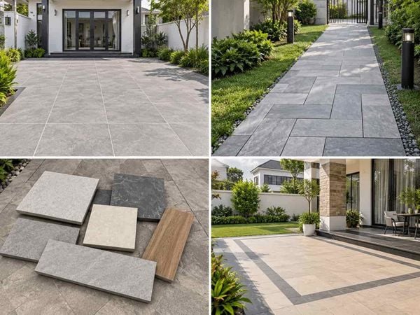 Cách xếp gạch sân vườn nên dựa vào yếu tố nào