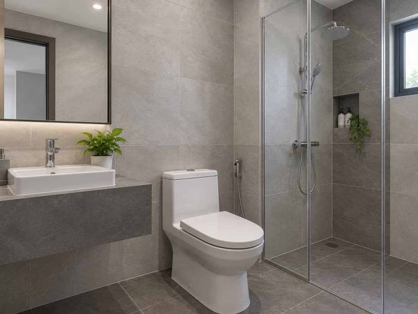 Phối gạch cùng tông màu từ sáng đến tối
