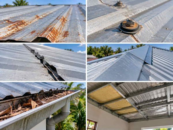 Cách kiểm tra mái trước khi thi công chống nóng