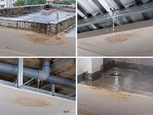 Vì sao thạch cao bị thấm nước