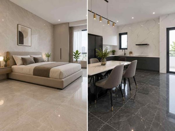 Cách phối màu gạch lát nền đẹp