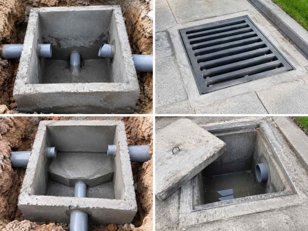 Cách xây hố ga thoát nước gia đình