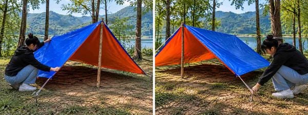 Hướng dẫn cách làm lều bạt