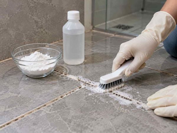 Kết hợp baking soda và nước oxy già