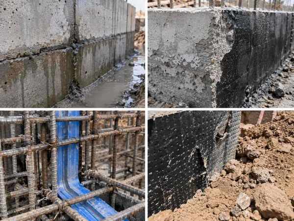 Những lỗi thường gặp khi chống thấm móng nhà