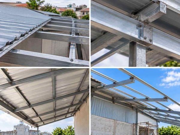 Khoảng cách đòn tay nhà 1 mái