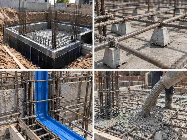 Cách chống thấm móng nhà ngay từ khi thi công