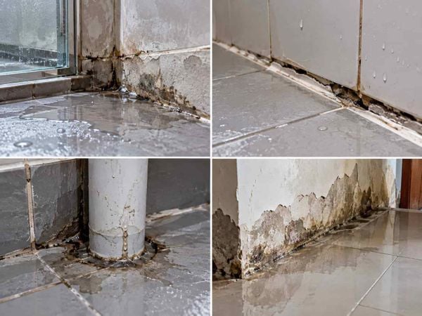 Vì sao chân tường nhà vệ sinh dễ bị thấm