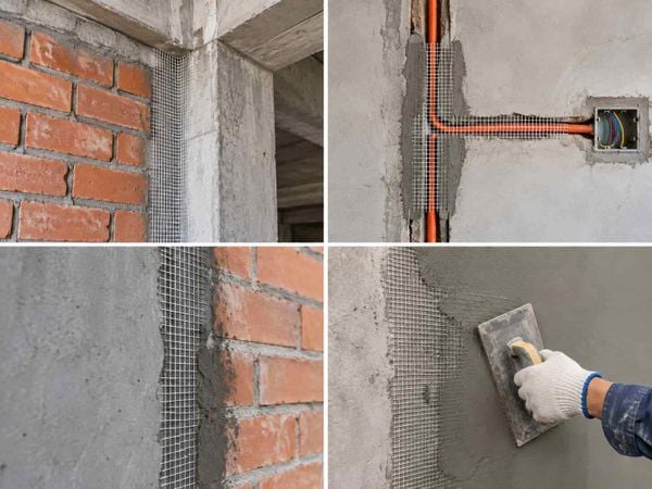 Cách Đóng Lưới Trát Tường Đúng Kỹ Thuật