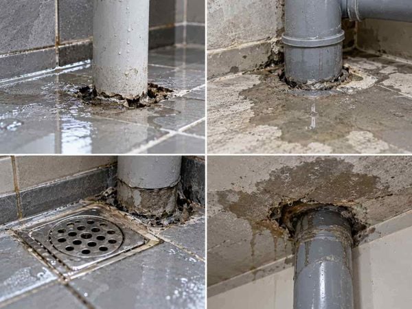 Vì sao cổ ống nhà vệ sinh dễ bị thấm