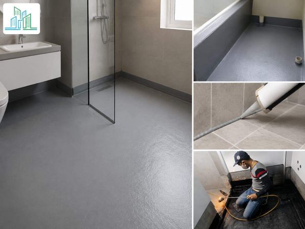 Chống Thấm Nhà Vệ Sinh Không Cần Đục Gạch