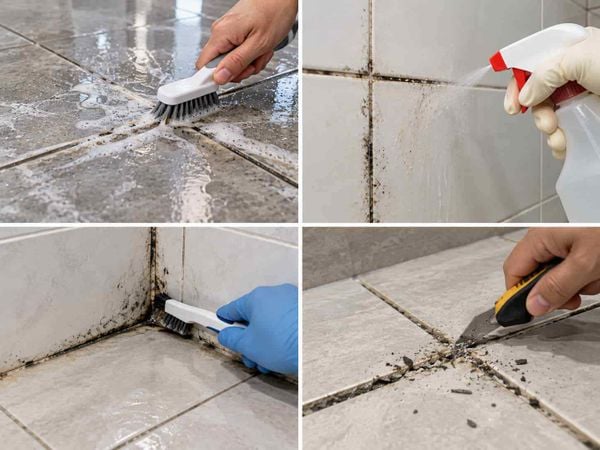 Xử lý ron gạch bị đen