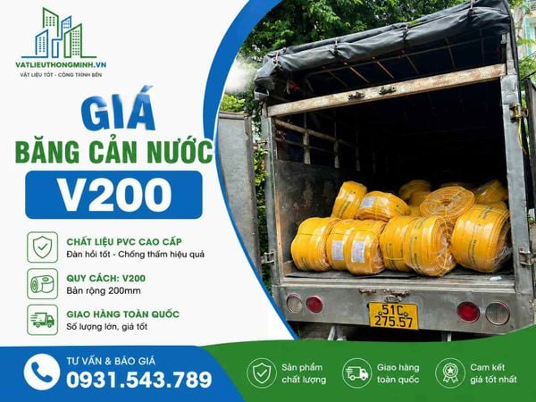 Giá băng cản nước V200
