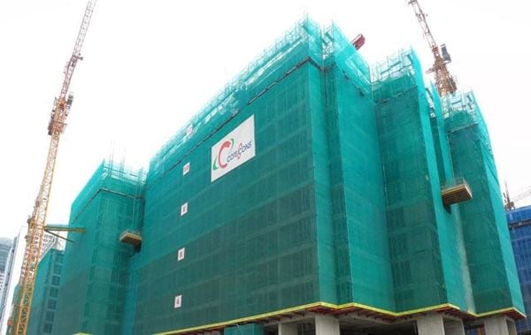 Lưới công trình xanh lá