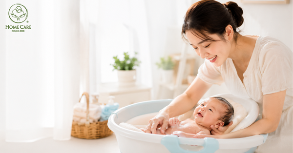 Hướng dẫn cách tắm bé sơ sinh chi tiết từ A-Z cho mẹ bỉm