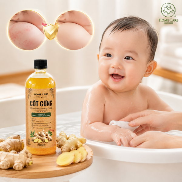 Giảm rôm sảy, mụn nhọt