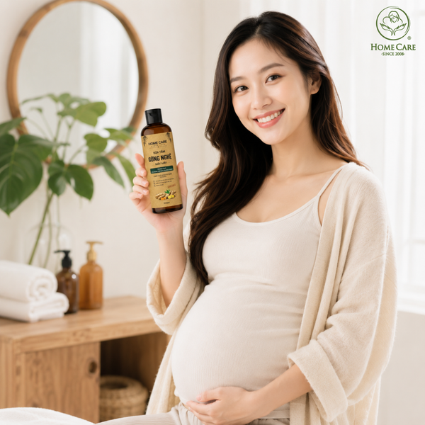 Sữa Tắm Gừng Nghệ Mây Mây Thuần Chay Home Care
