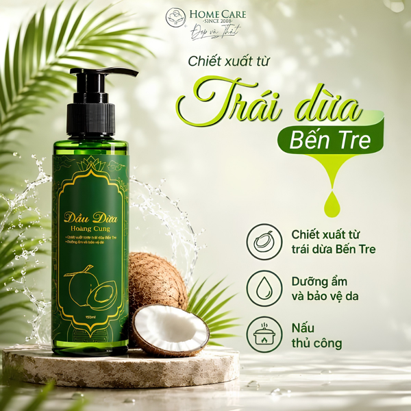 Dầu dừa Hoàng Cung Home Care