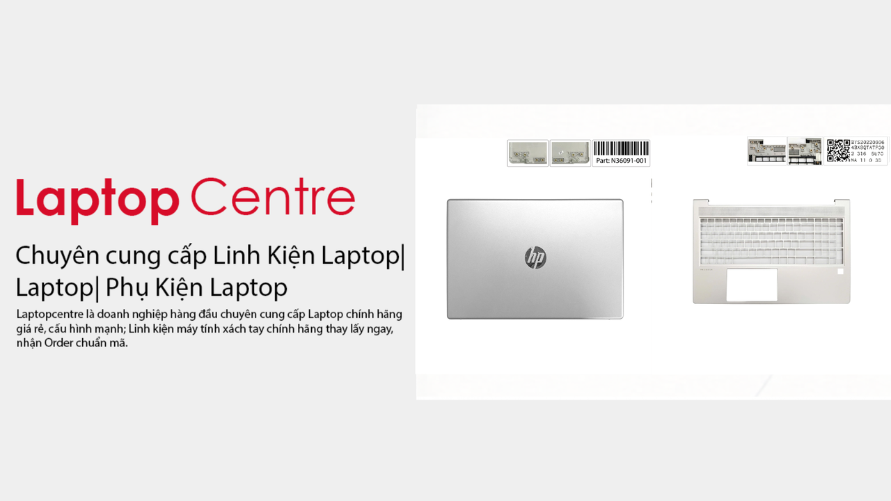 Mua vỏ C HP ProBook 15 chính hãng tại Laptop Centre