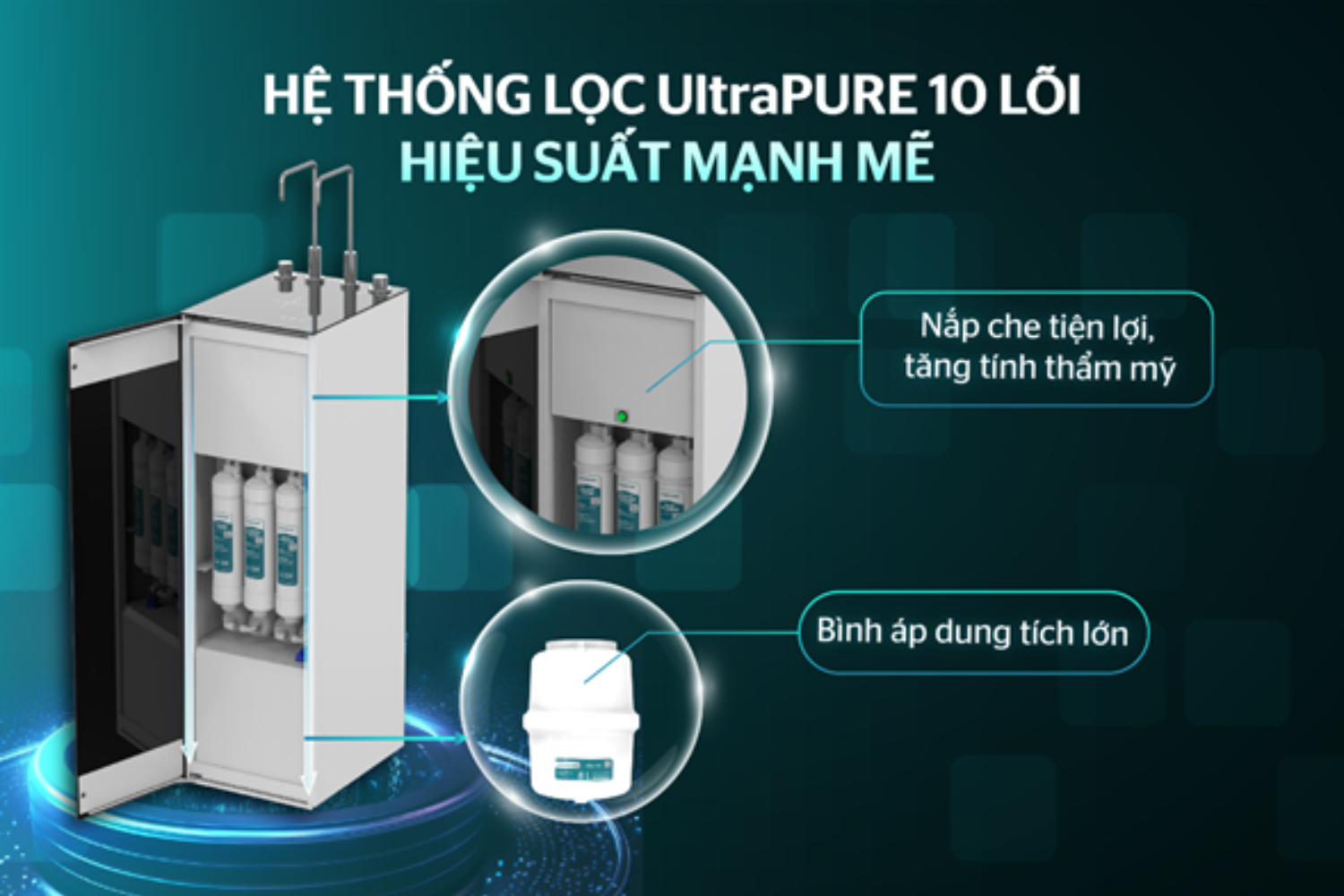 Bên trong khoang máy được bố trí thêm nắp che các linh kiện điện