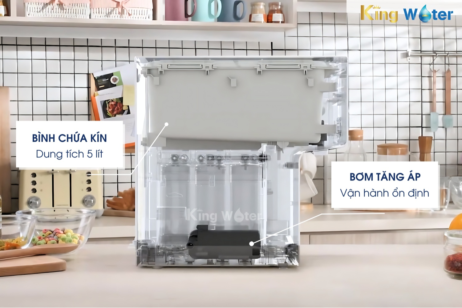 Bơm tăng áp tối ưu hóa hiệu quả và lưu lượng lọc nước