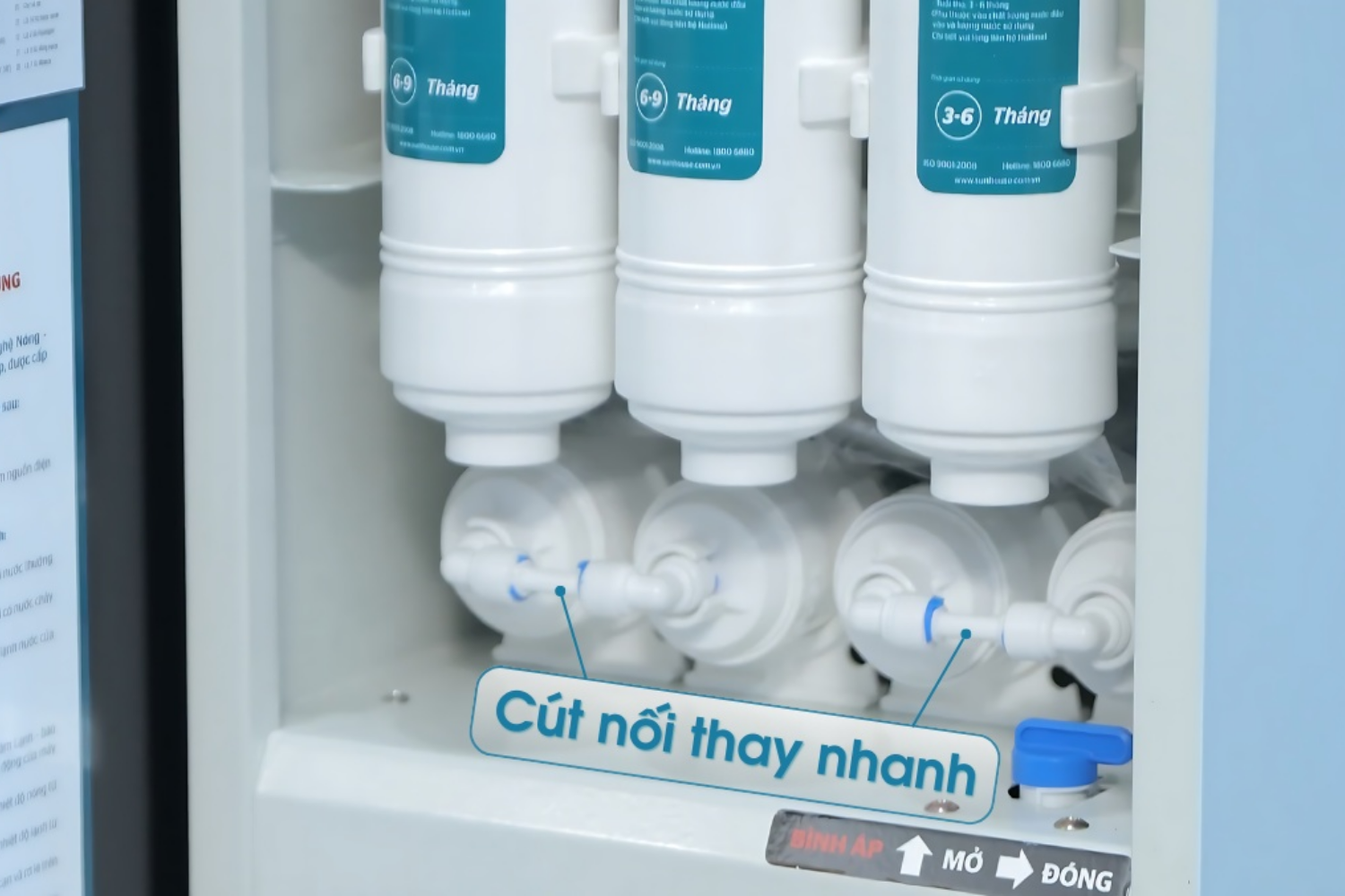 Chế độ cút nối thế hệ mới giảm rò rỉ, thay thế nhanh chóng