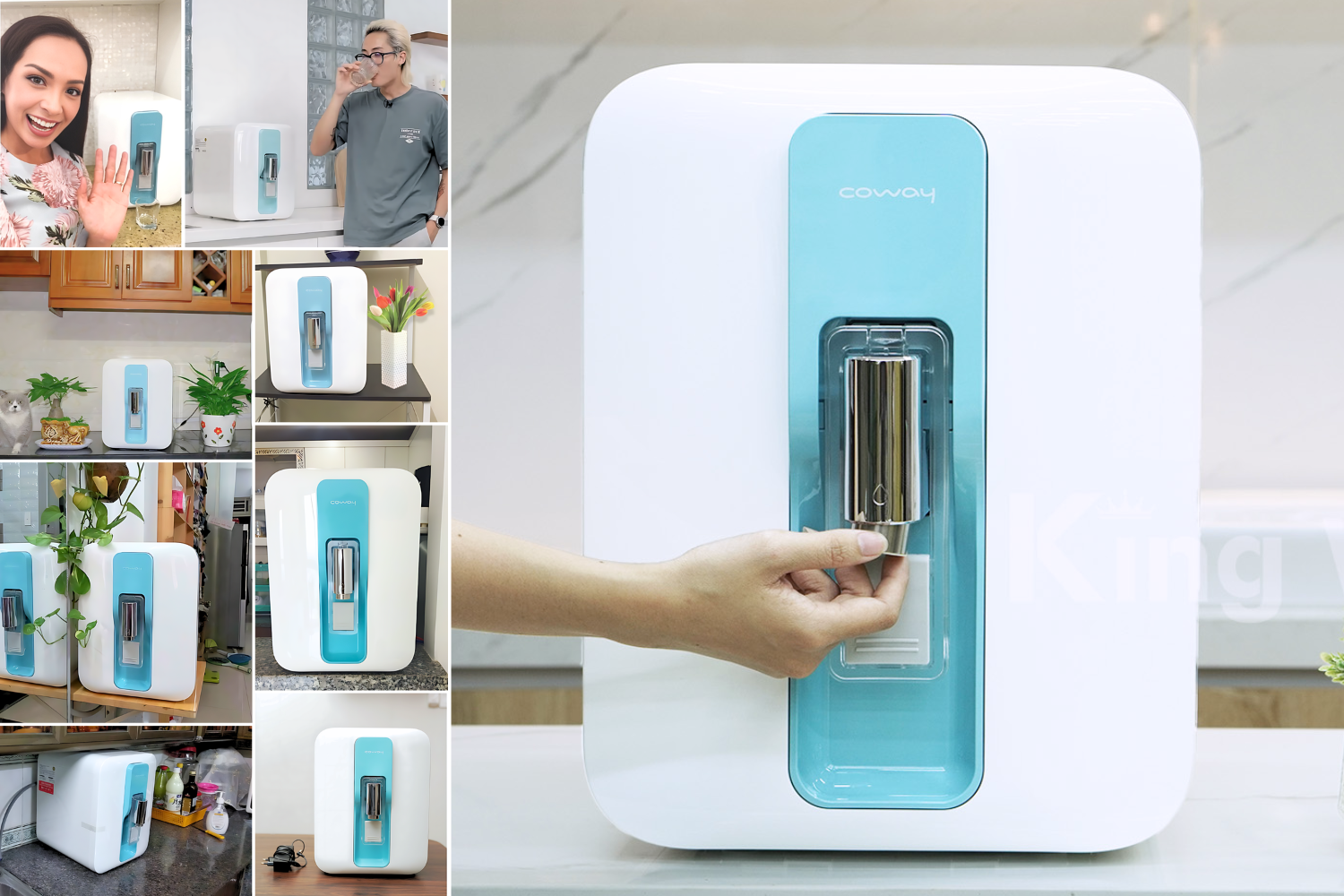 Coway JOEY (P-300R) mang lại nguồn nước tinh khiết mỗi ngày