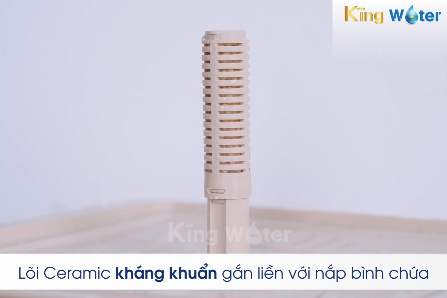 Lõi Ceramic có khả năng diệt khuẩn hiệu quả