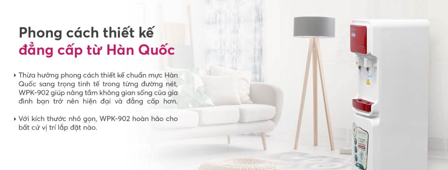 Korihome WPK-902 lấy cảm hứng theo phong cách Hàn Quốc.