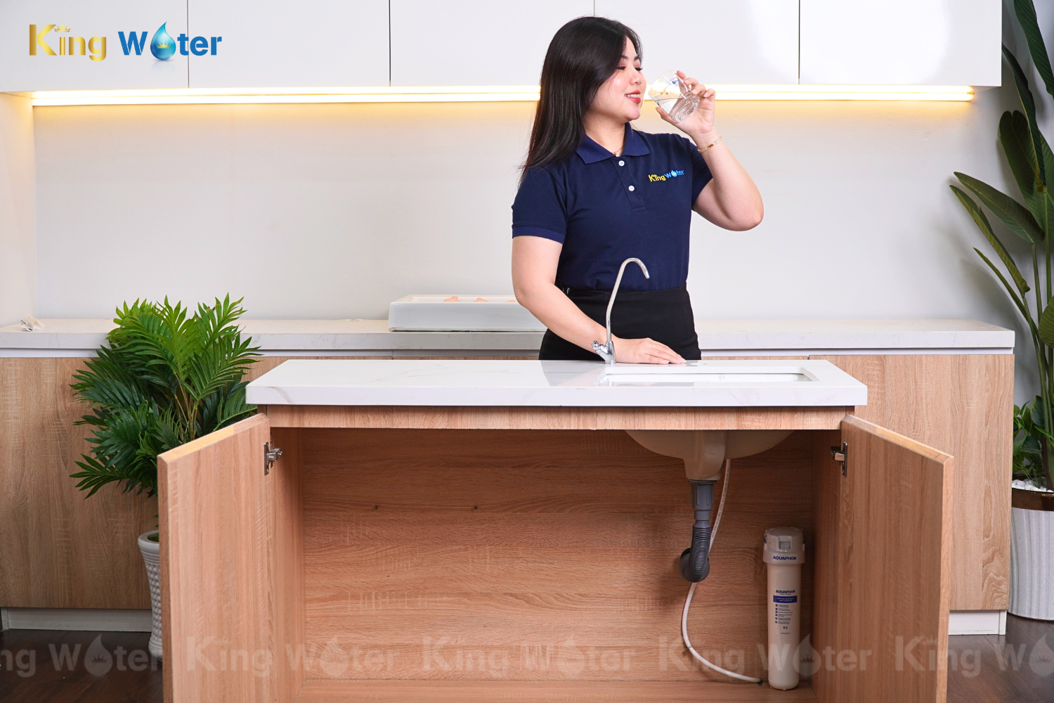 Aquaphor Crystal Solo phát huy hiệu quả tốt nhất với nước máy thành phố