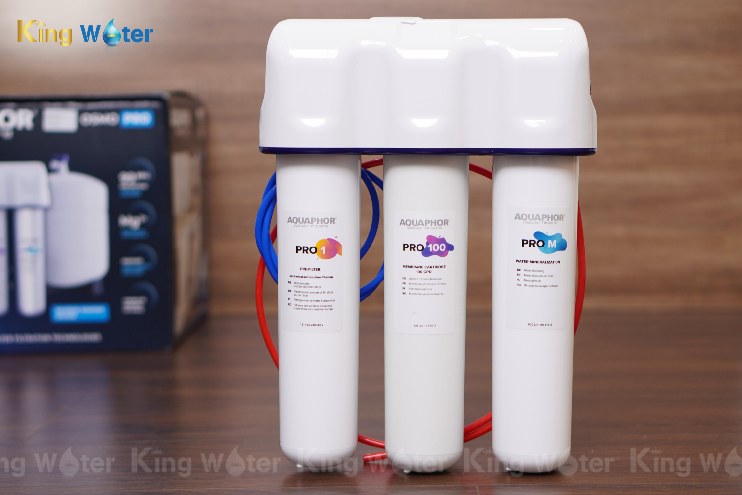 Aquaphor Osmo Pro 100 là dòng máy lọc nước RO thế hệ mới nhất của Aquaphor