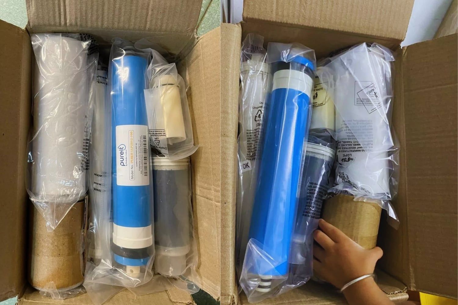 Cần thay thế bộ lọc đúng thời hạn để đảm bảo máy vận hành ổn định