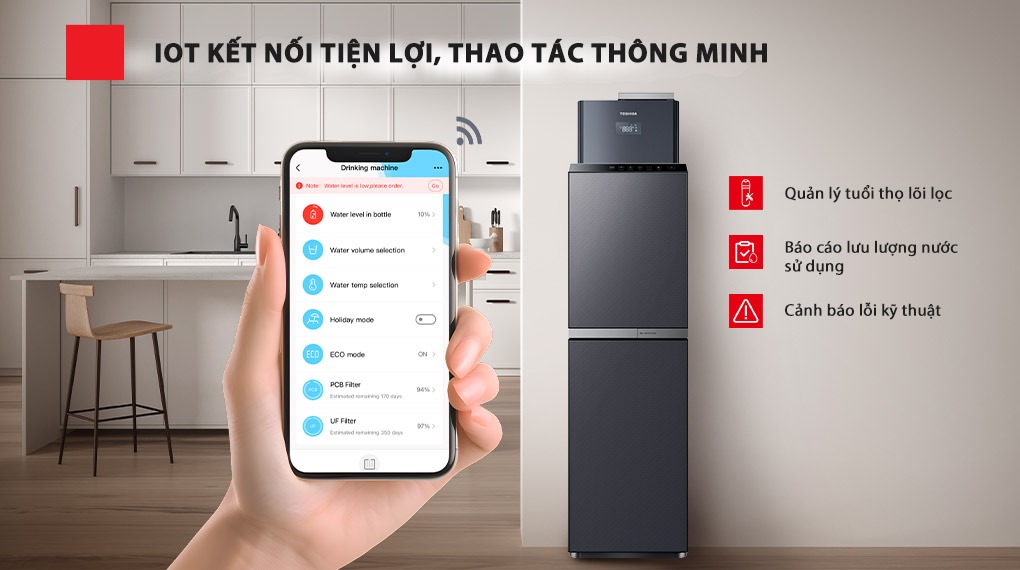 Công nghệ IOT kết nối tiện lợi, thao tác thông minh